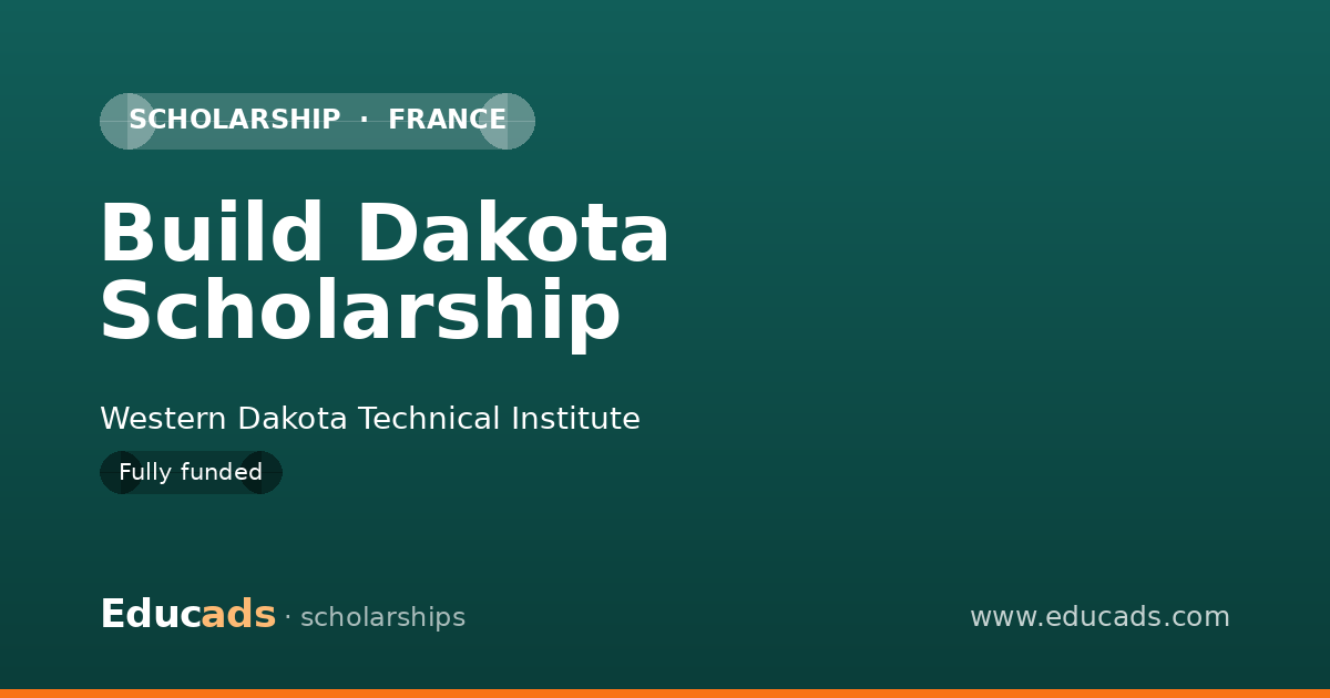 Build Dakota Scholarship scholarship
