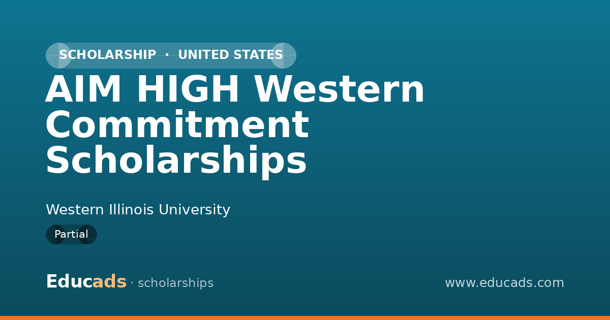 AIM HIGH Western Commitment Scholarships scholarship