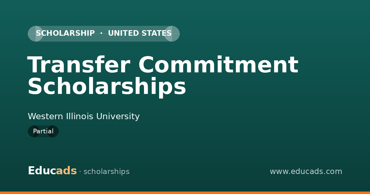 Transfer Commitment Scholarships scholarship