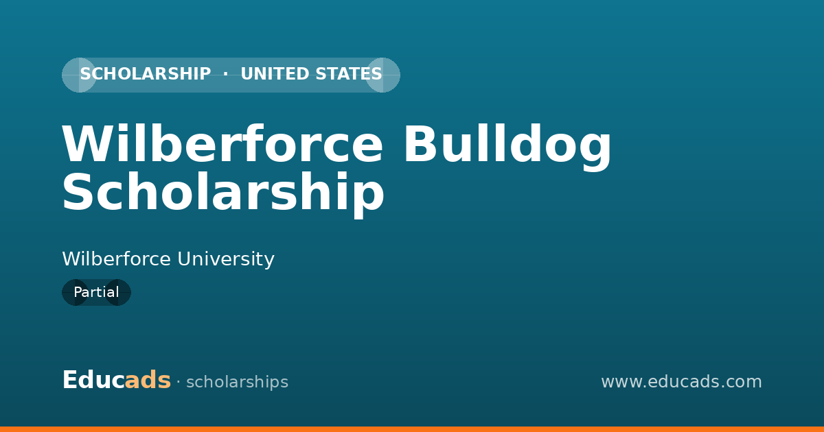 Wilberforce Bulldog Scholarship scholarship