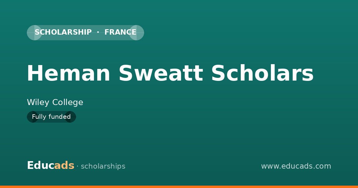 Heman Sweatt Scholars scholarship