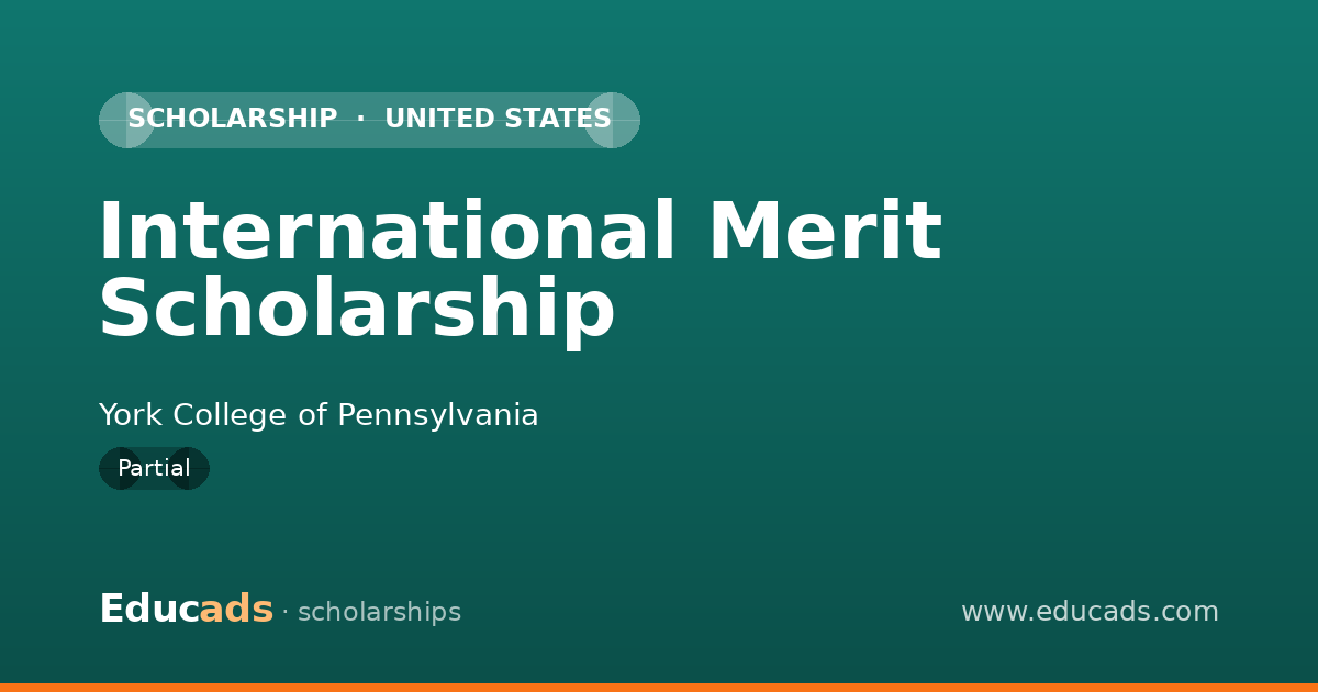 International Merit Scholarship scholarship