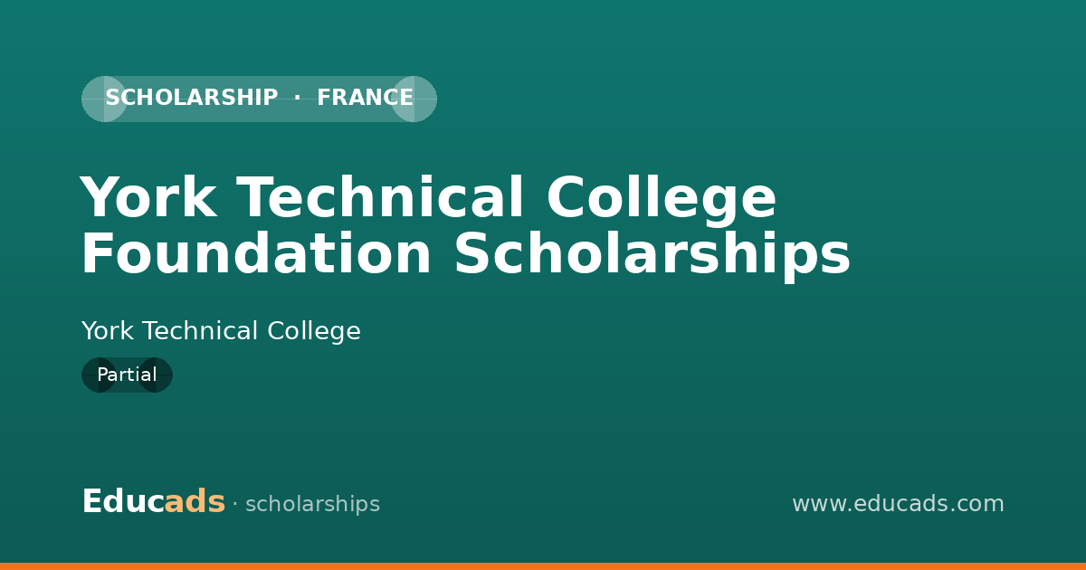 York Technical College Foundation Scholarships scholarship