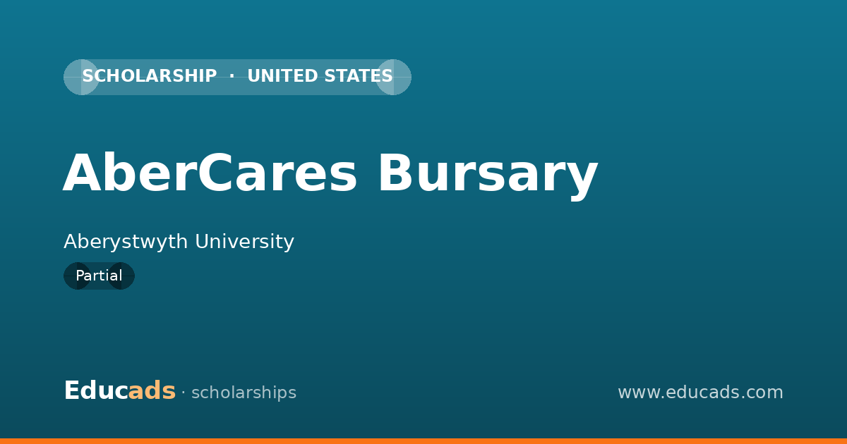 AberCares Bursary scholarship
