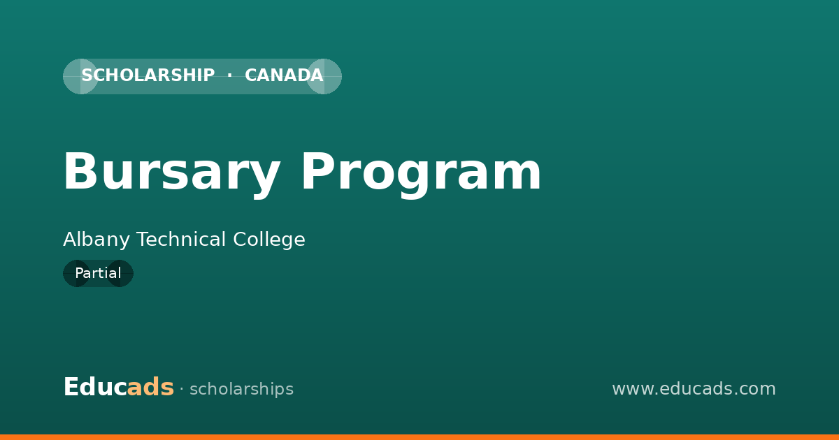 Bursary Program scholarship