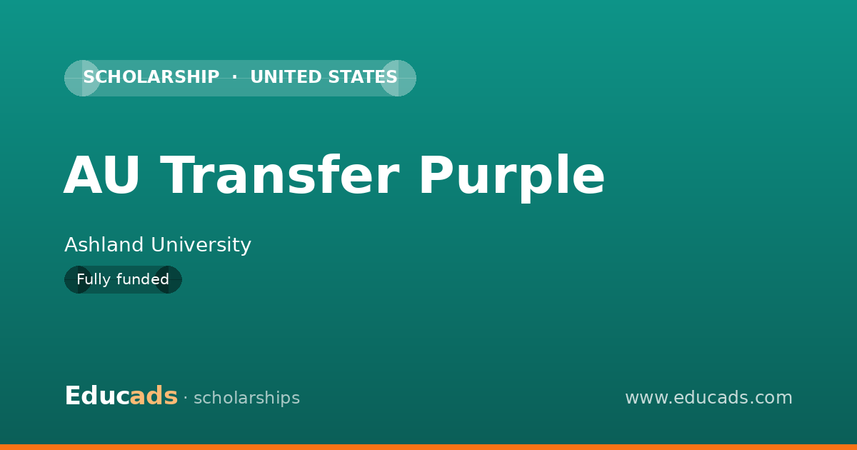 AU Transfer Purple scholarship