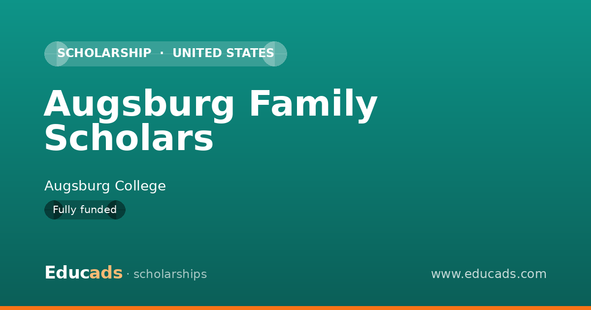 Augsburg Family Scholars scholarship