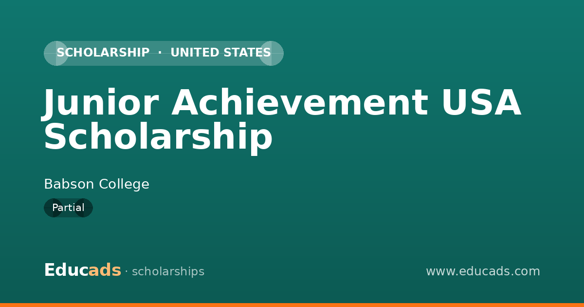 Junior Achievement USA Scholarship scholarship