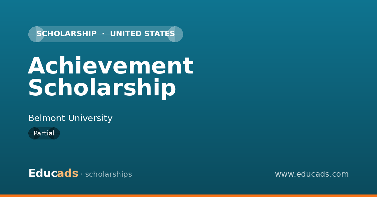 Achievement Scholarship scholarship
