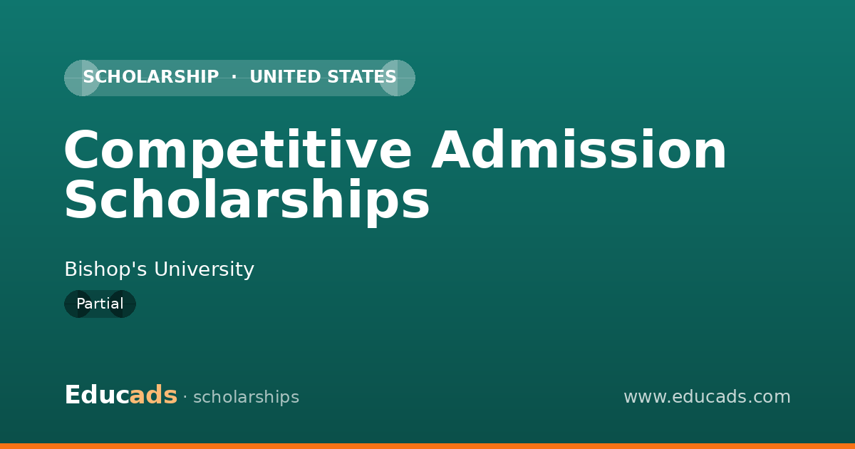 Competitive Admission Scholarships scholarship