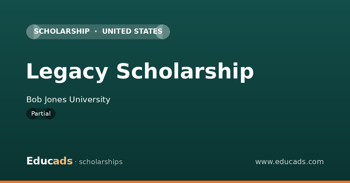 Legacy Scholarship scholarship