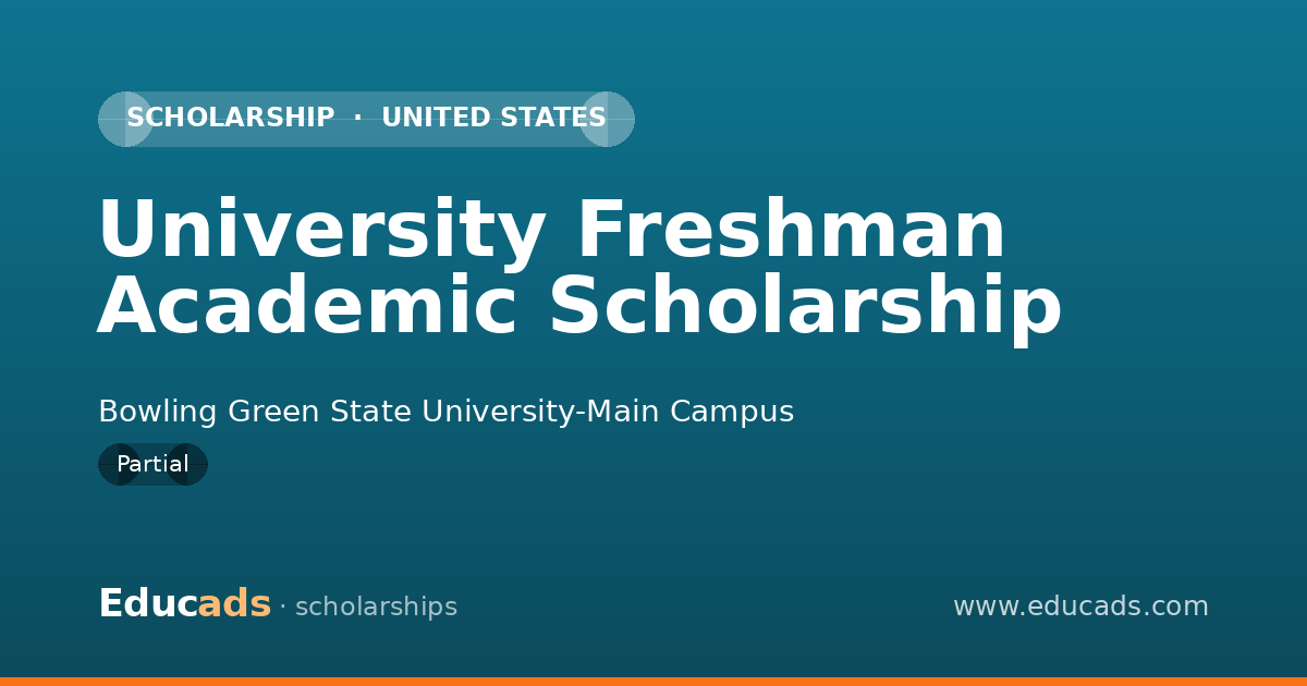 University Freshman Academic Scholarship scholarship
