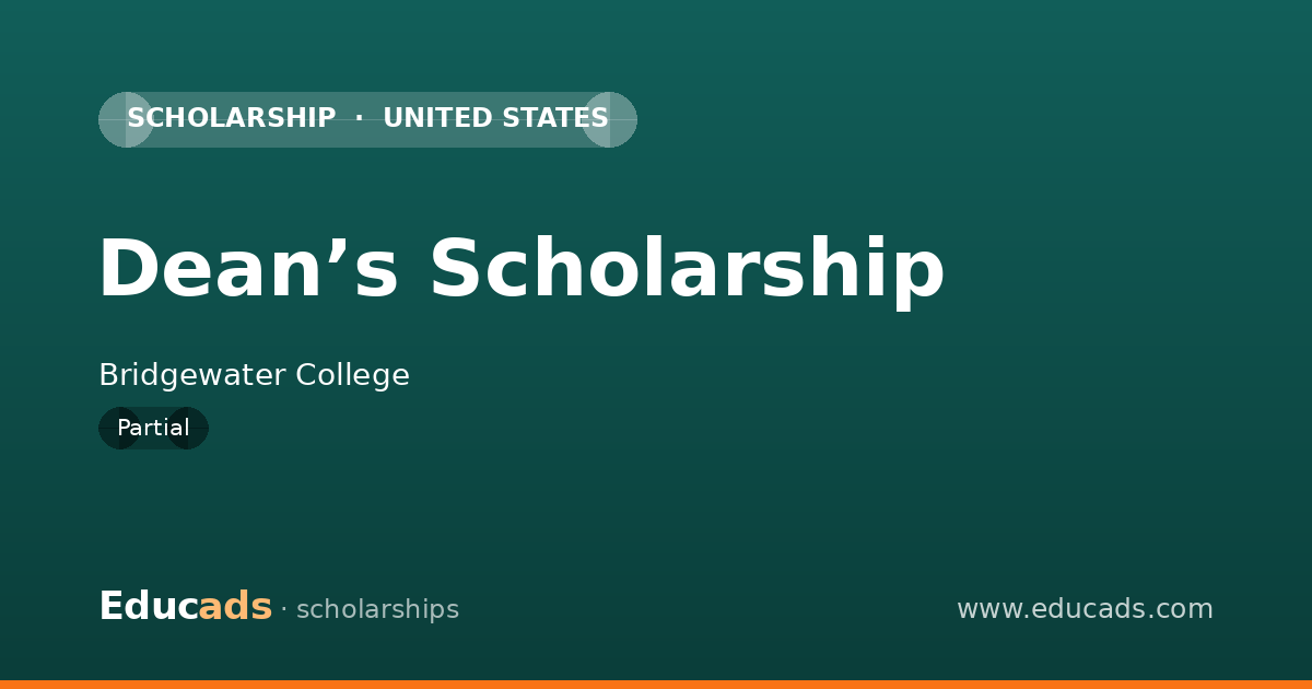 Dean’s Scholarship scholarship