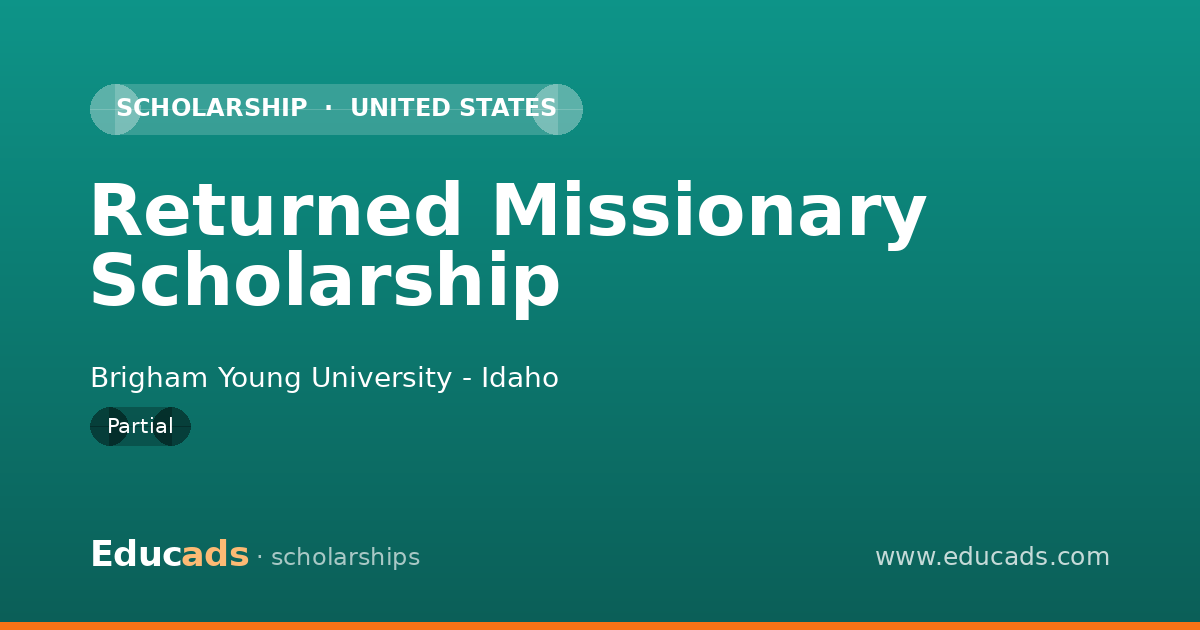 Returned Missionary Scholarship scholarship