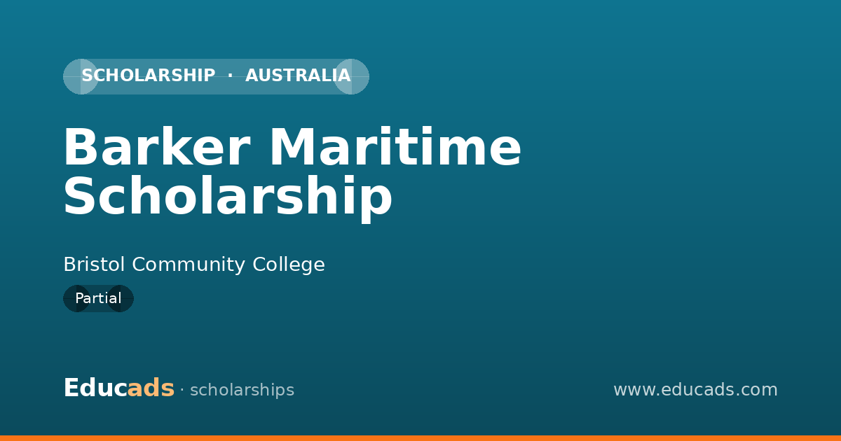 Barker Maritime Scholarship scholarship