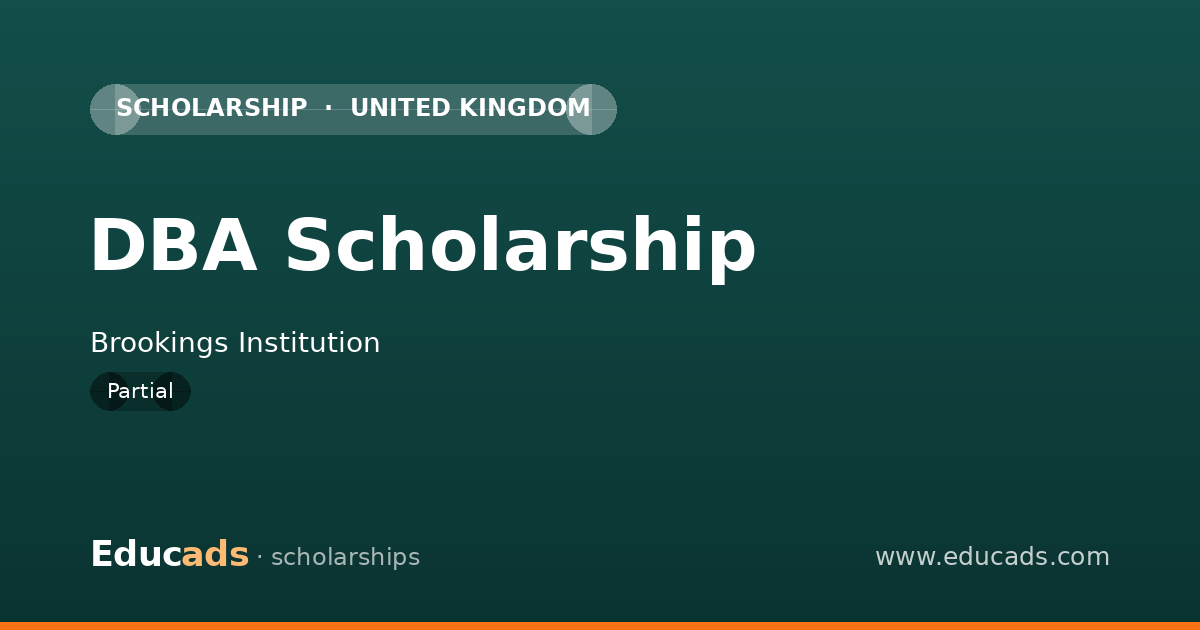 DBA Scholarship scholarship