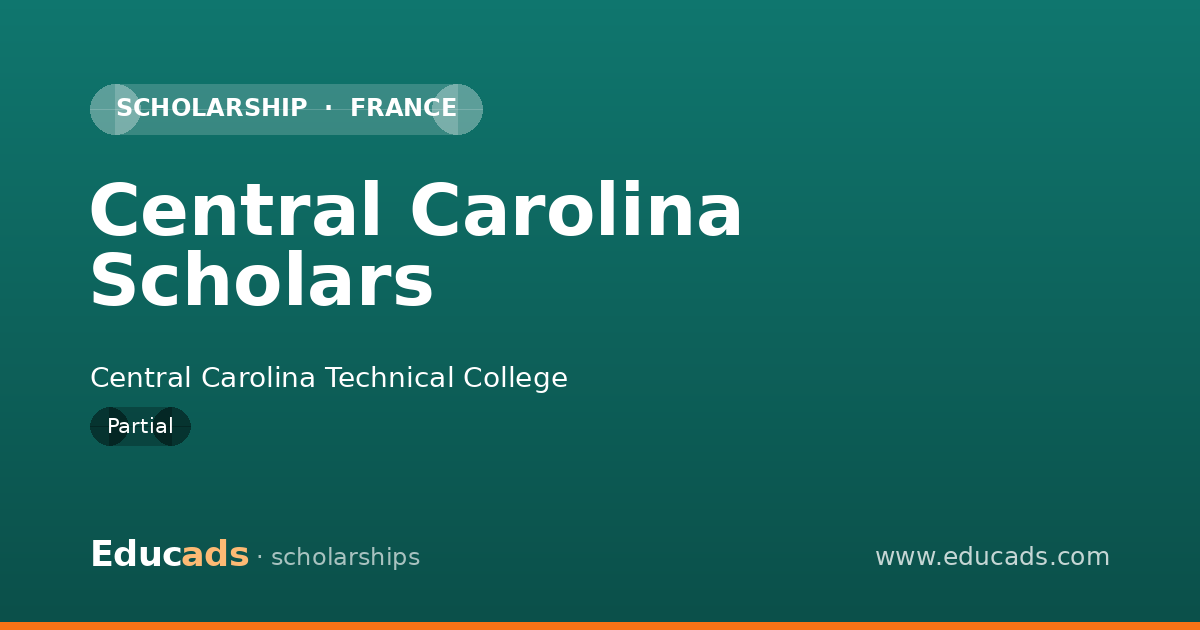 Central Carolina Scholars scholarship