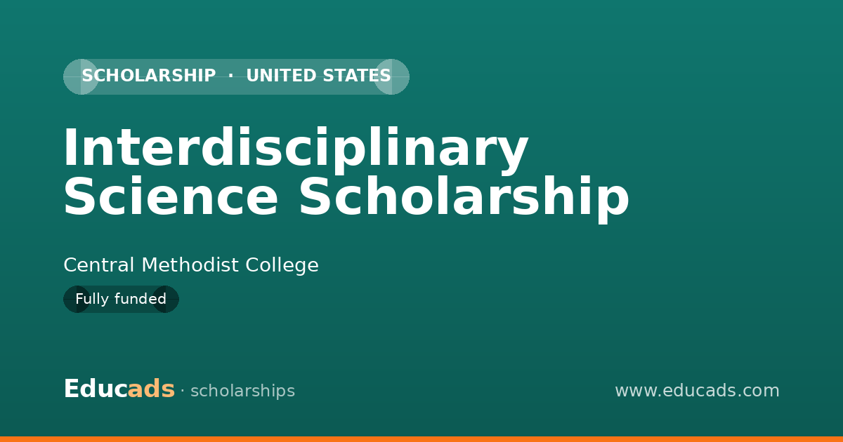 Interdisciplinary Science Scholarship scholarship
