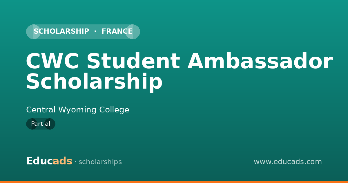 CWC Student Ambassador Scholarship scholarship