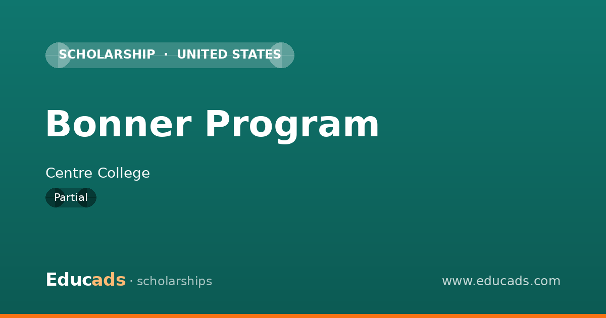 Bonner Program scholarship