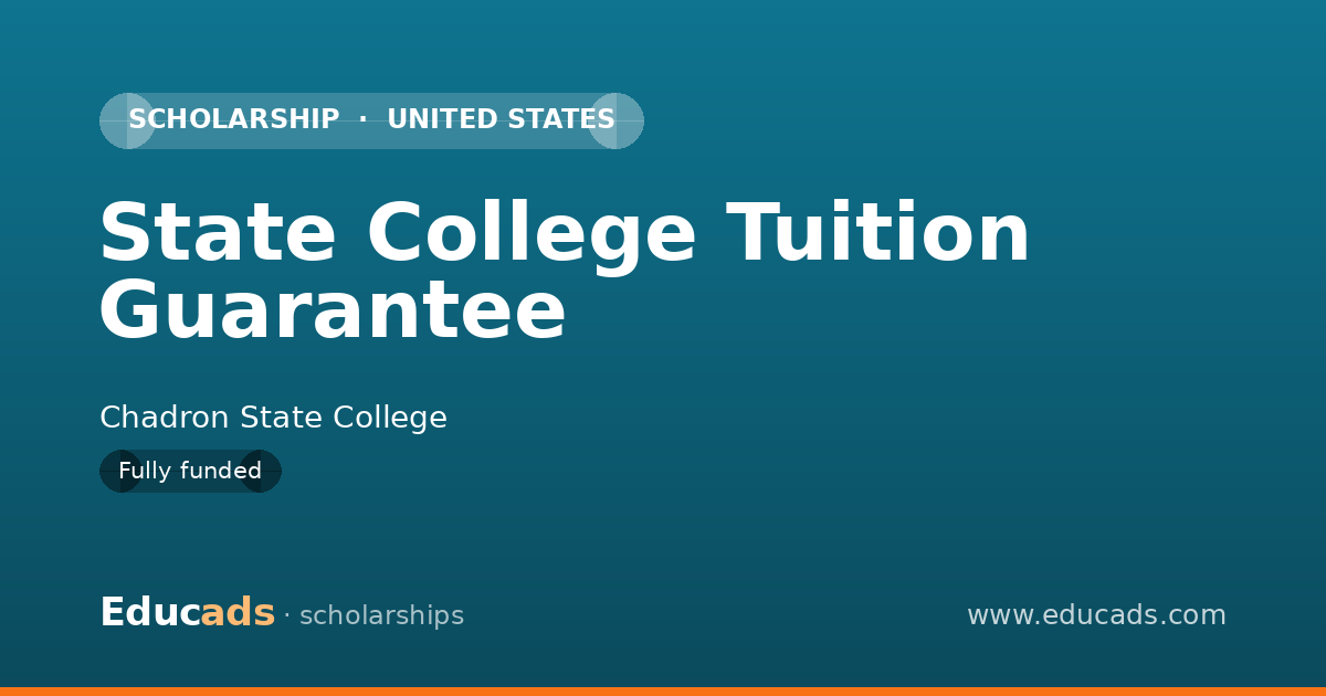 State College Tuition Guarantee scholarship