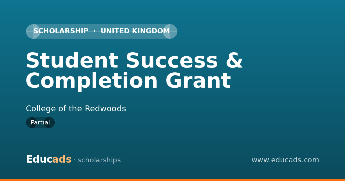 Student Success & Completion Grant scholarship
