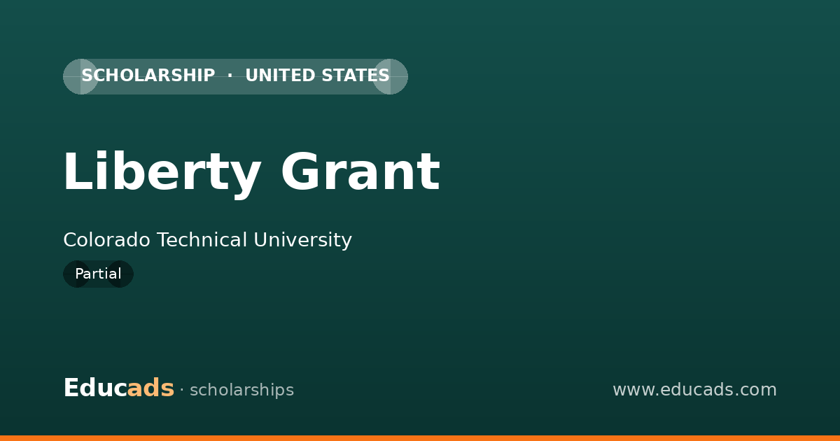 Liberty Grant scholarship