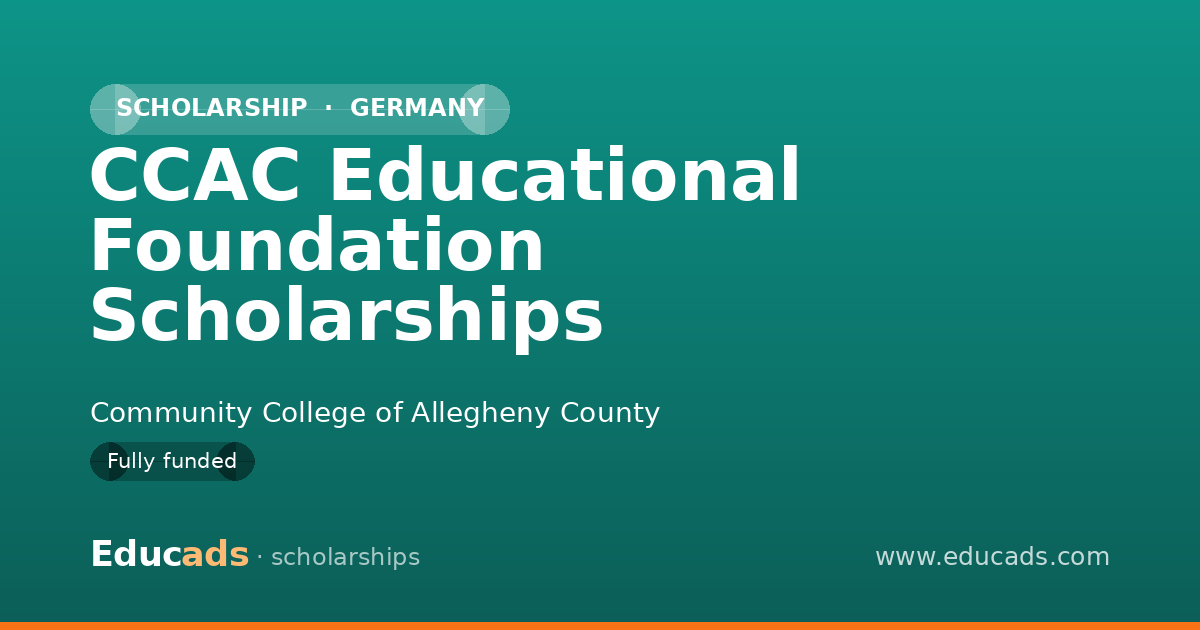 CCAC Educational Foundation Scholarships scholarship