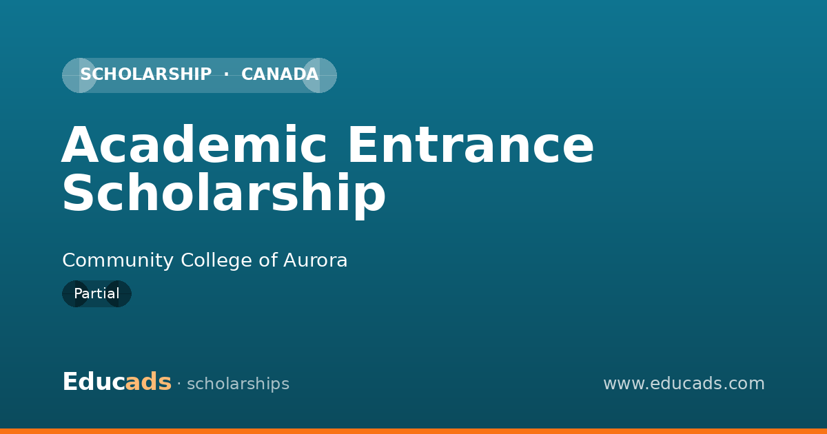 Academic Entrance Scholarship scholarship