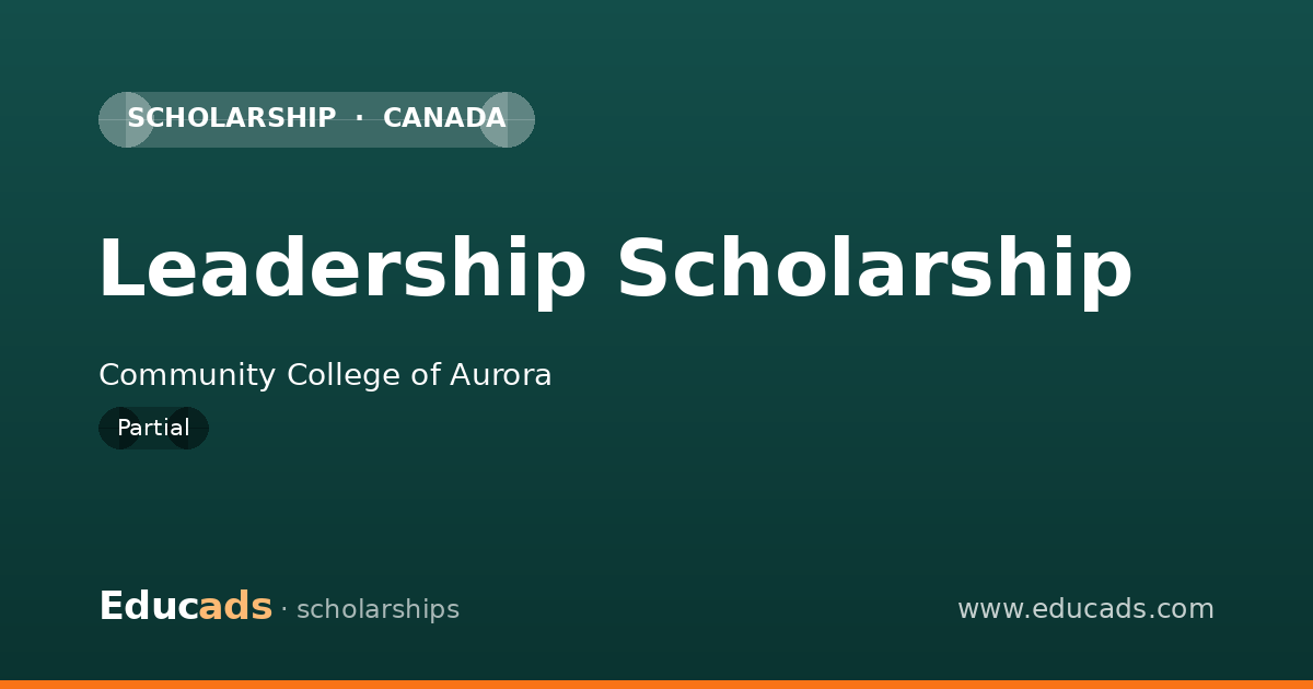 Leadership Scholarship scholarship