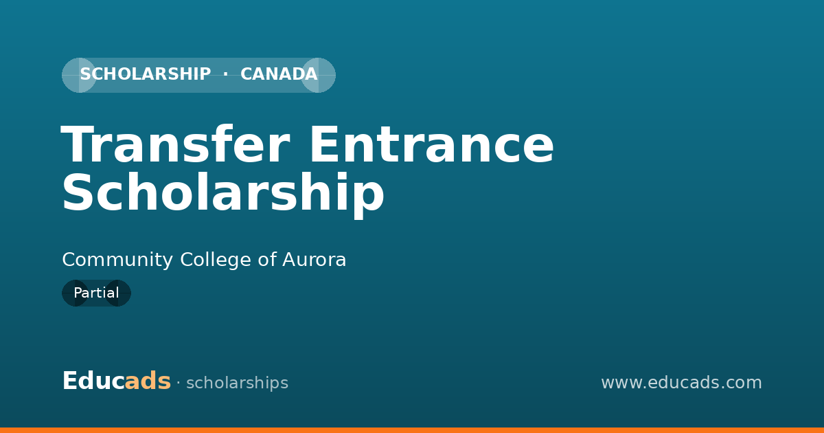 Transfer Entrance Scholarship scholarship