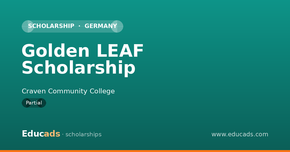 Golden LEAF Scholarship scholarship