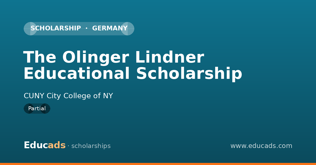 The Olinger Lindner Educational Scholarship scholarship