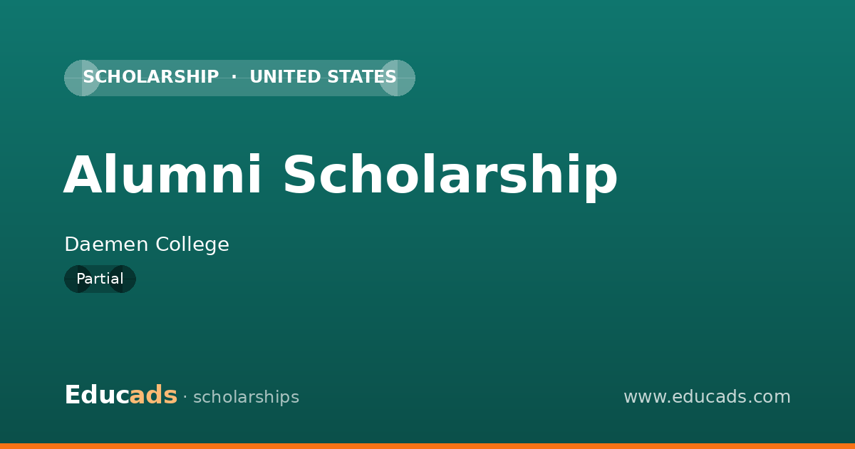 Alumni Scholarship scholarship