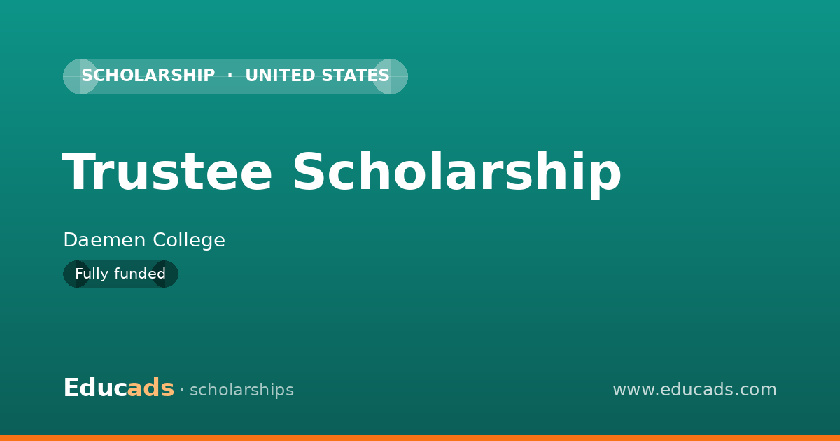 Trustee Scholarship scholarship