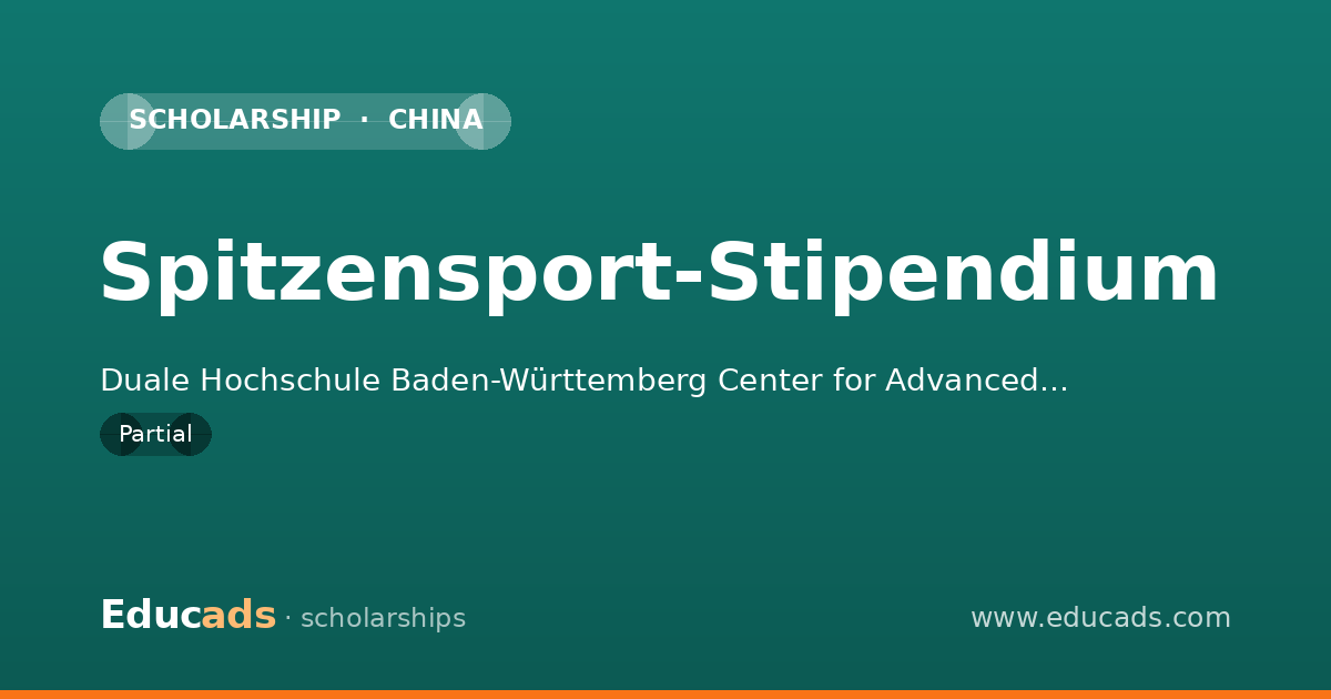 Spitzensport-Stipendium scholarship