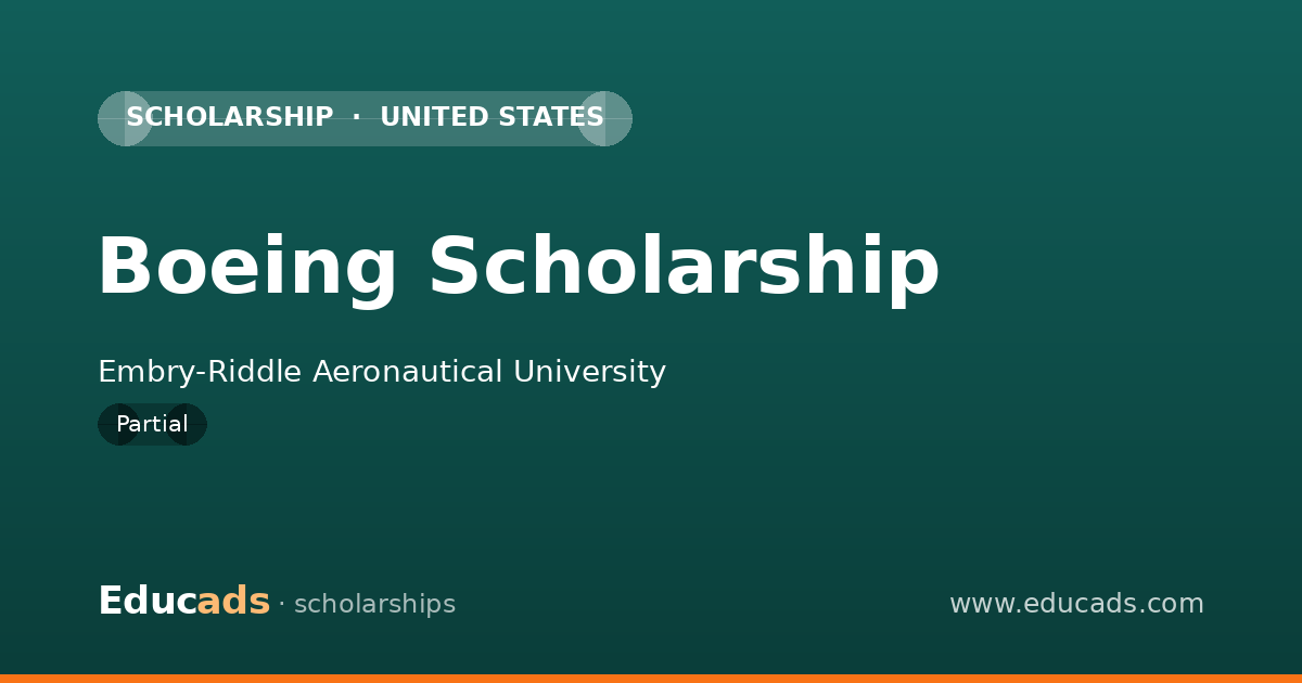 Boeing Scholarship scholarship