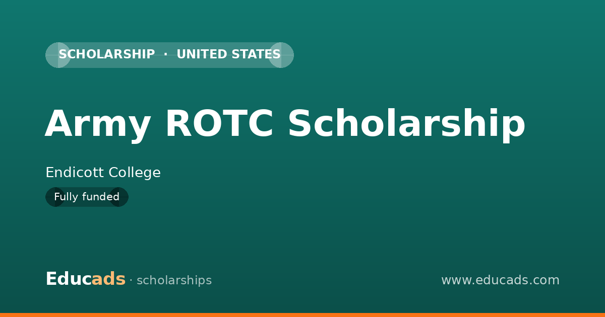 Army ROTC Scholarship scholarship