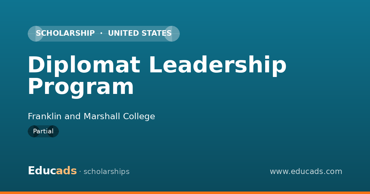 Diplomat Leadership Program scholarship