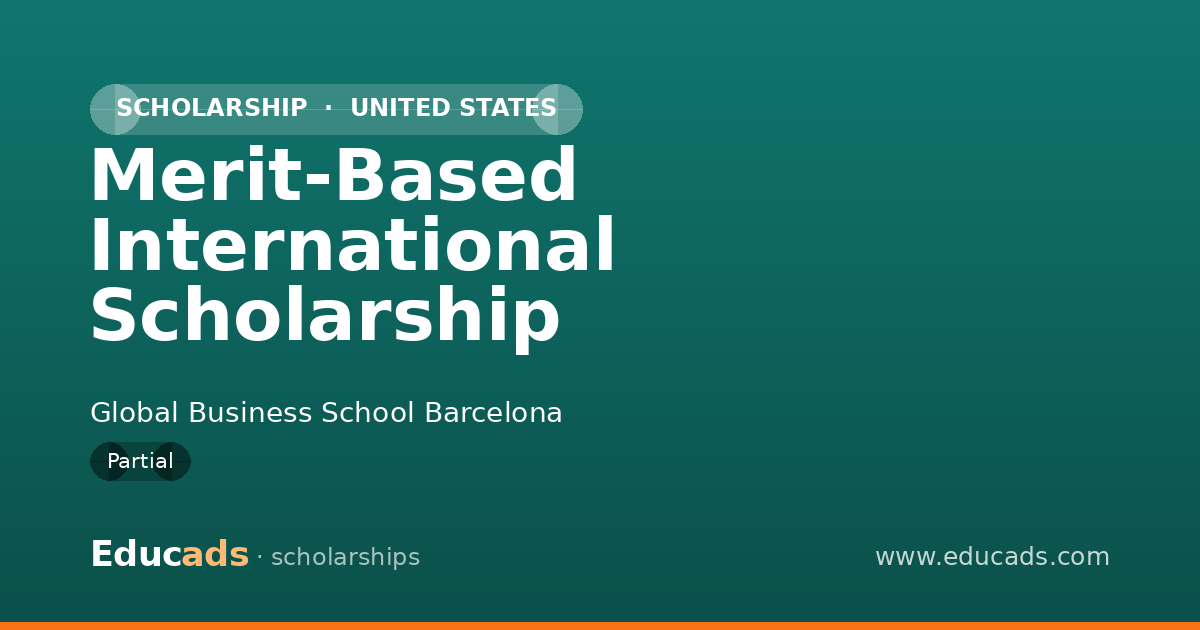Merit-Based International Scholarship scholarship