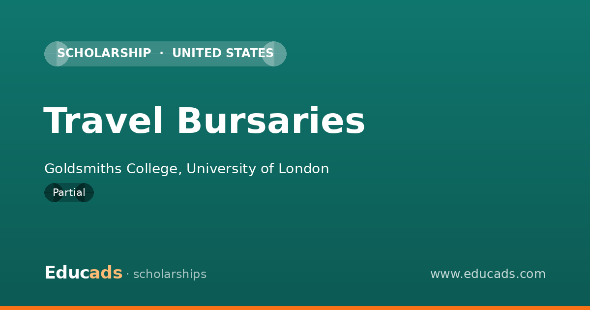 Travel Bursaries scholarship