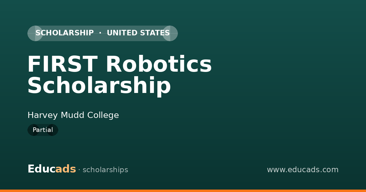 FIRST Robotics Scholarship scholarship