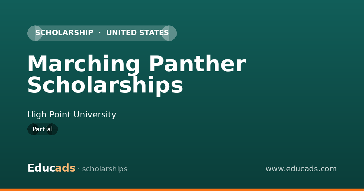 Marching Panther Scholarships scholarship
