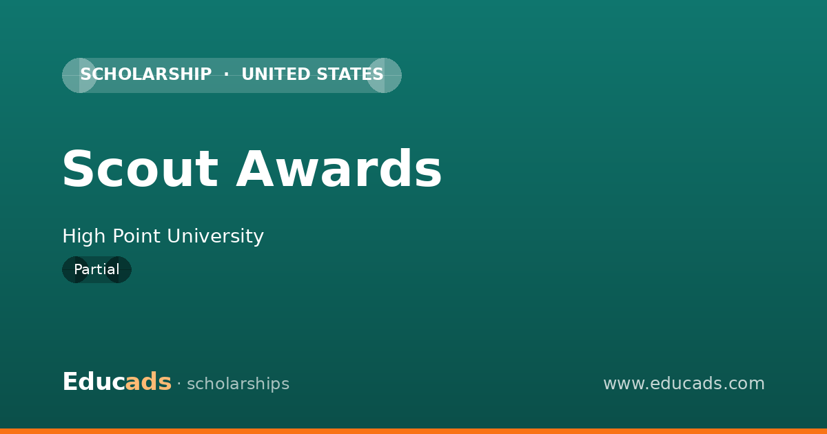 Scout Awards scholarship