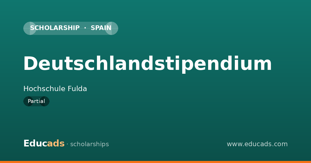 Deutschlandstipendium scholarship