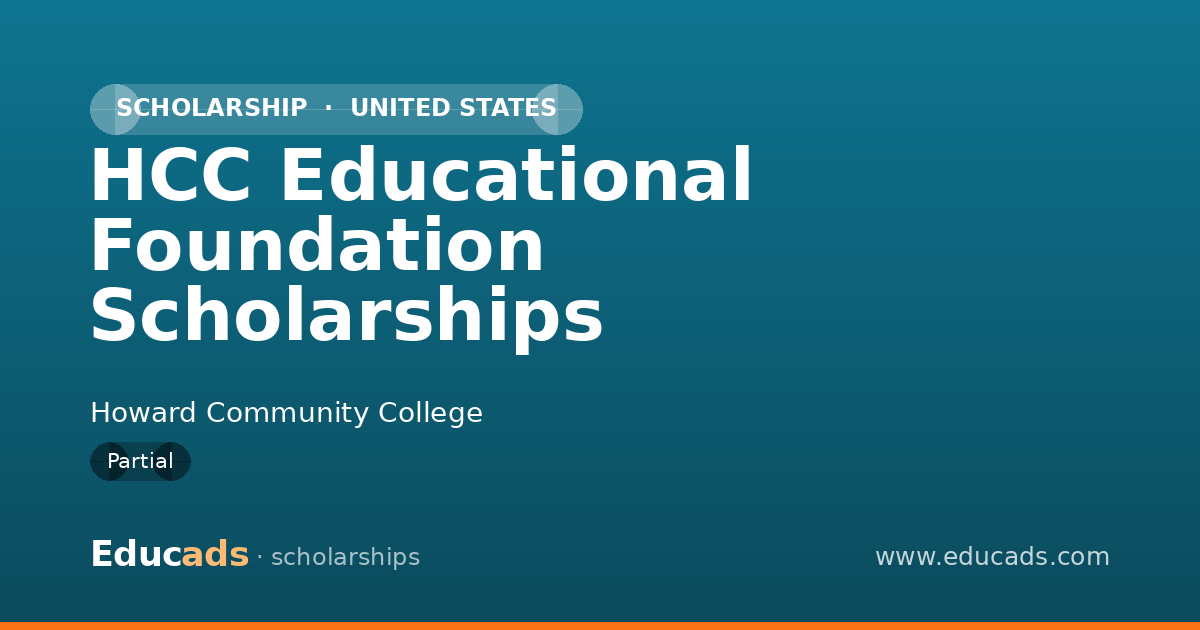 HCC Educational Foundation Scholarships scholarship