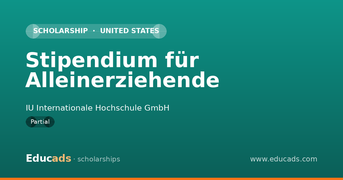 Stipendium für Alleinerziehende scholarship