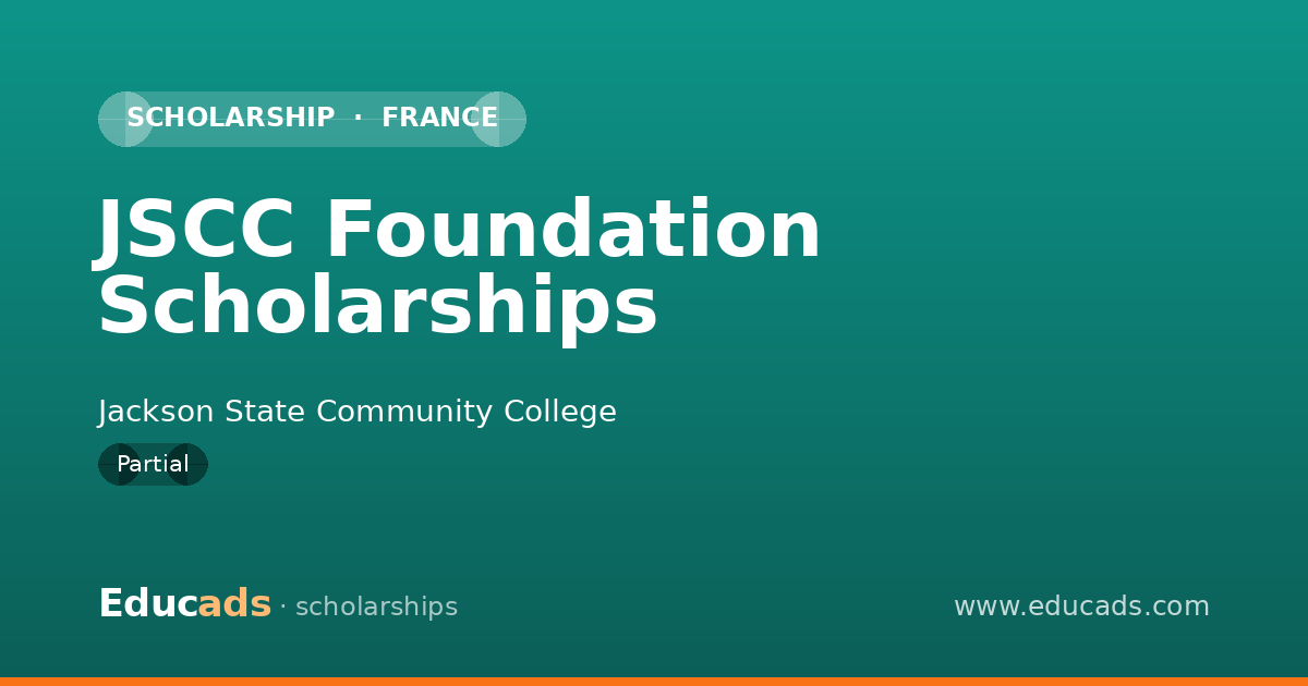 JSCC Foundation Scholarships scholarship