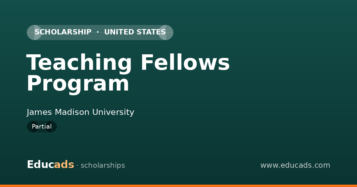 Teaching Fellows Program scholarship
