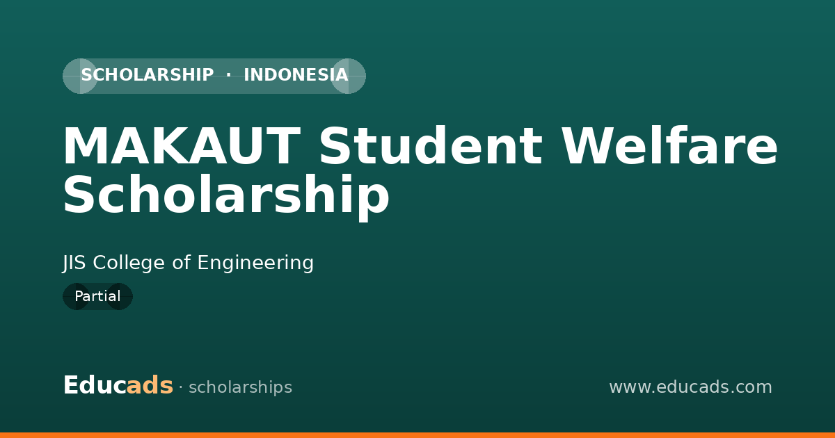 MAKAUT Student Welfare Scholarship scholarship